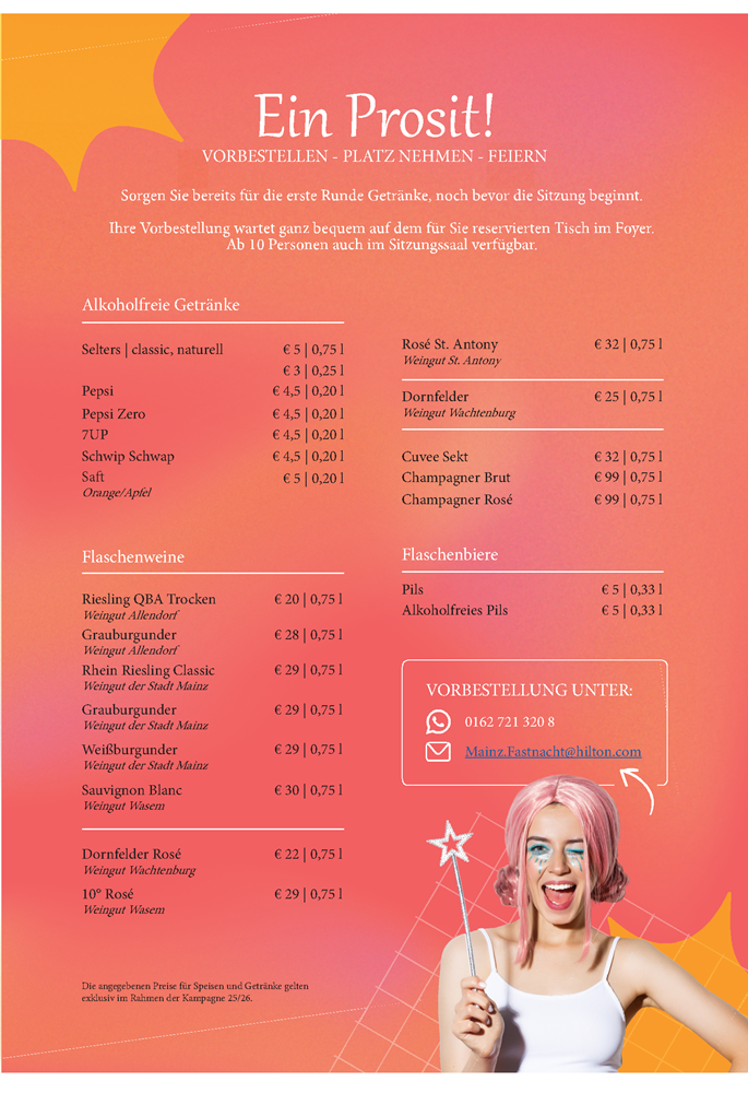 Hilton Flyer Speisen Getraenke 2026 02 kl